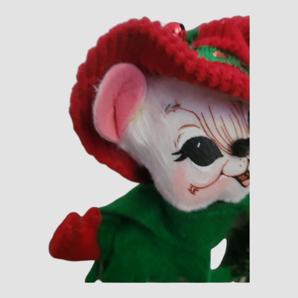 Annalee "2010" 75th Christmas Yuletide Mouse - Picture 5 of 8